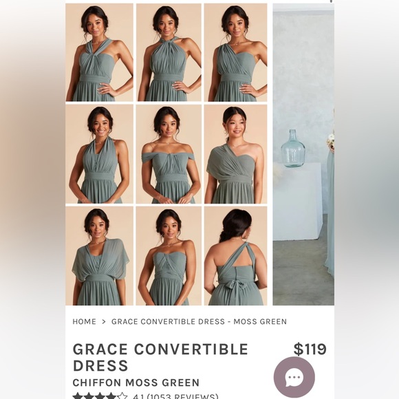 BIRDY GREY brides maid dress - Picture 2 of 2